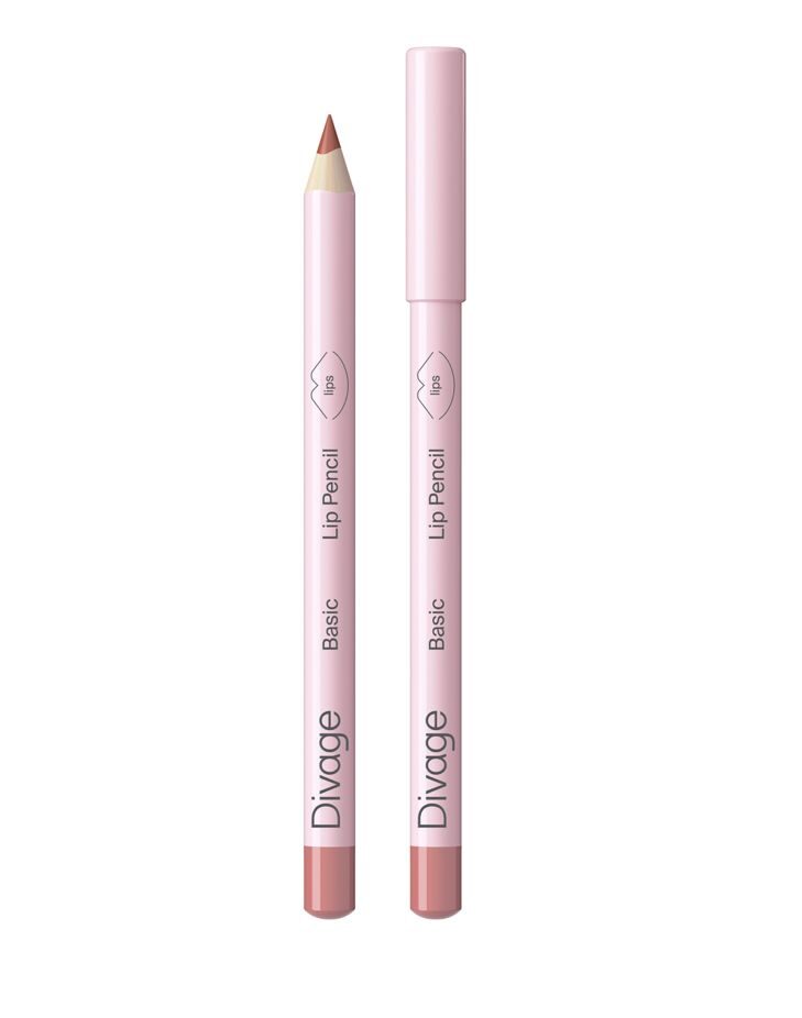 Карандаш для губ, Basic Divage , тон 03 beige